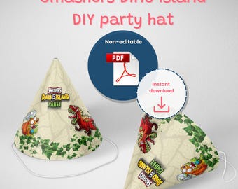 Smashers Dino Island Party Hat