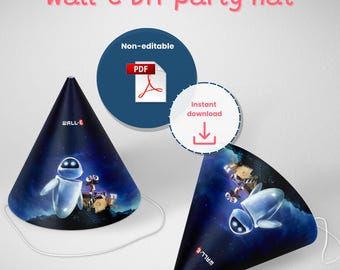 Wall-E Birthday Party Hat