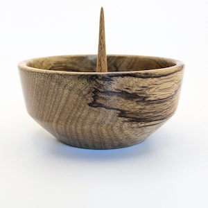 Handgedrechselter schwarzer Limba Entbowler & Pfeifenaschenbecher | 10 cm Exotenholz Handwerker Rauchzubehör |