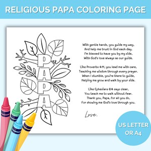 Papa Fathers Day Bible Craft, Fathers Day Religious Craft, Papa Fathers Day Poem, Grandparents Day Printable, Christian Fathers Day Craft