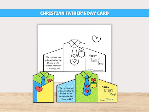 Fathers Day Sunday School Craft, Dad Coloring Card, Fathers Day Coloring, Fathers Day Card From Kid, Christian Preschool, Dad Toddler Craft
