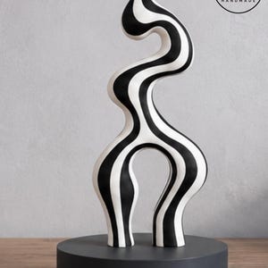Modern Floor Sculpture, Abstract Art Object, Architectural Decor, Luxury Home Decor, Statement Piece