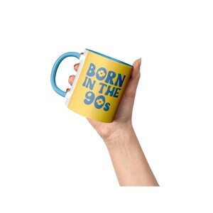 Born in the 90s Mug • Retro 90s Coffee Cup • 90s Kid Gift • Vintage 1990s Mug • Birthday Gift for 90s Baby