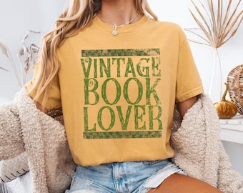 Vintage Book Lover T-Shirt, Cute Reading Gift, Bookworm Tee, Literary Apparel, Bookish Quotes Shirt, Gift for Bibliophiles