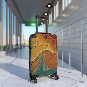 Travel Suitcase, Colorful Luggage for Adventure, Stylish Carry-On, Perfect for Vacations, Travel Enthusiast Gift