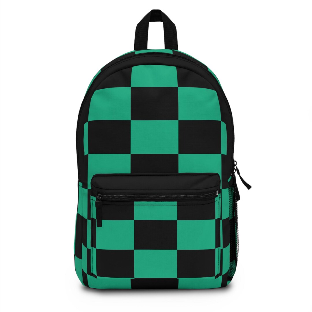 Trendy Checkered Backpack - Stylish School Bag, Fashion Accessory, Gift ...