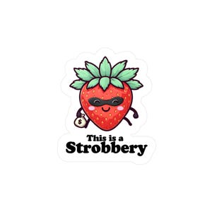 Sticker vinyle fraise fraise, Sticker baies, Sticker mignon, Sticker scrapbooking, Sticker enfant, Sticker pour ordinateur portable, Sticker voiture