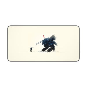 Snake Solid Metal Solid Gear Desk Mat Gaming Mat Gaming Gift