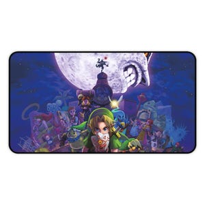 TLOZ MM Desk Mat, Gaming Mouse Pad, Desk Accessory, Office Desk Decor, Anime Gift
