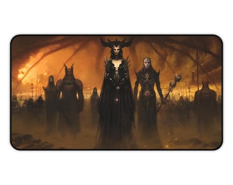 Diablo 4 IV Lilith Gaming Desk Mat Mouse Pad