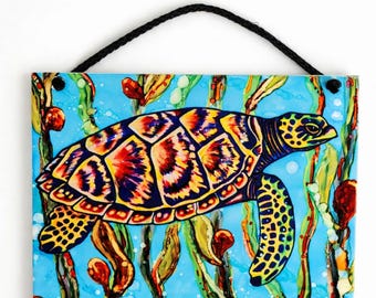Sea Turtle Ceramic Tile