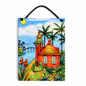 Azulejo de cerámica de Lighthouse Beach Cottage