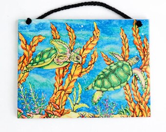 Ocean Wanderers Ceramic Tile