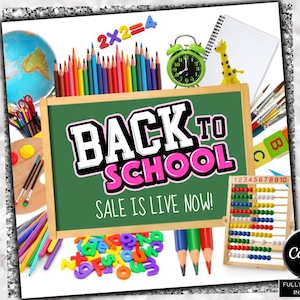 Back To School Sale Flyer, Back to school hair flyer, Back to school Hair flyer, DIYcanva template, Back 2 School Flyer, Braid Special Flyer