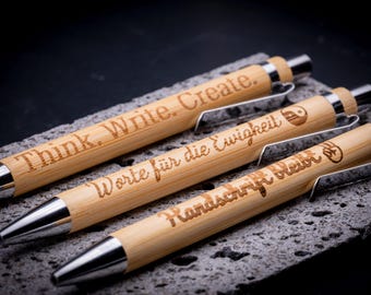 Ballpoint pen | Corporate promotional gift | Engraved pen with name | Gift for men | Personalized pen | Engraved pen