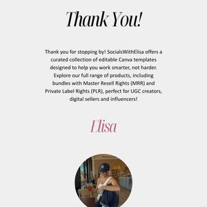 UGC-portfölj Canva-mall, webbplats och mediakit, UGC (direktnedladdning) bild 9