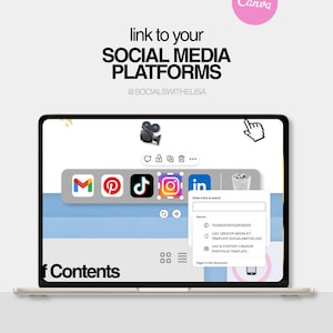 UGC-portfölj Canva-mall, webbplats och mediakit, UGC (direktnedladdning) bild 6