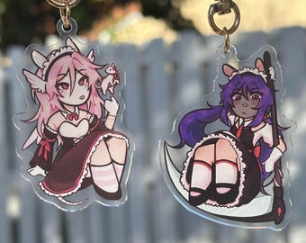 Inhalt Smp - 6,5 cm Acryl-Schlüsselanhänger: Doctor4t und Folly