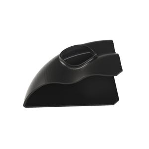 Grotte d'angle à entrée unique fabriquée par LA - Tunnel d'aquarium à 90 degrés pour les habitants du fond et le poisson-chat. Cachette pour poissons sous gravier peu encombrante