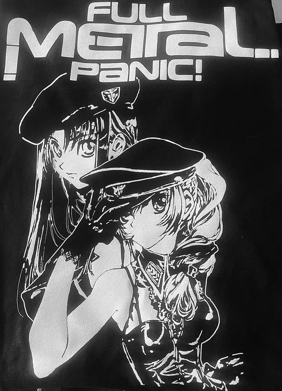 Full Metal Panic Anime Tee - Etsy