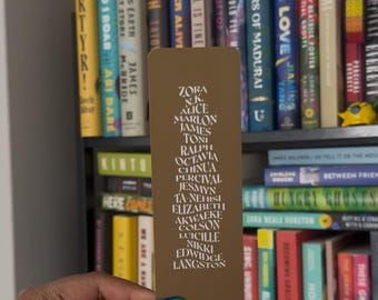 Literary Legends Bookmark: Black Authors Print