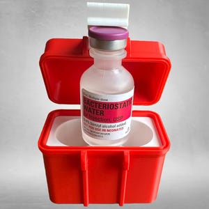 how to open bac water vial Bacteriostatic Water