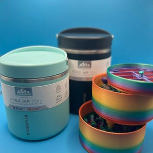 Hydrapeak Vial Insert – Compact Organizer for 3ml Peptide Vials | Fits 25oz (31 Vials) & 32oz (54 Vials) Thermos Models