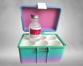 Hospira BAC Water Organizer  6 Vial Storage Case for Bacteriostatic Water  Vials, Compact & Travel Ready - Etsy