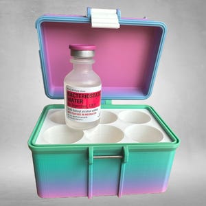 2-vial BAC Water Storage Case – Compact Organizer for Hospira Bacteriostatic  Water