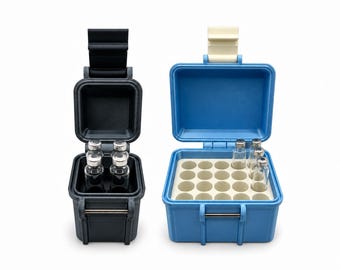 3ml Cartridge Storage Case for 2–20 Cartridges, Peptide Vial Holder