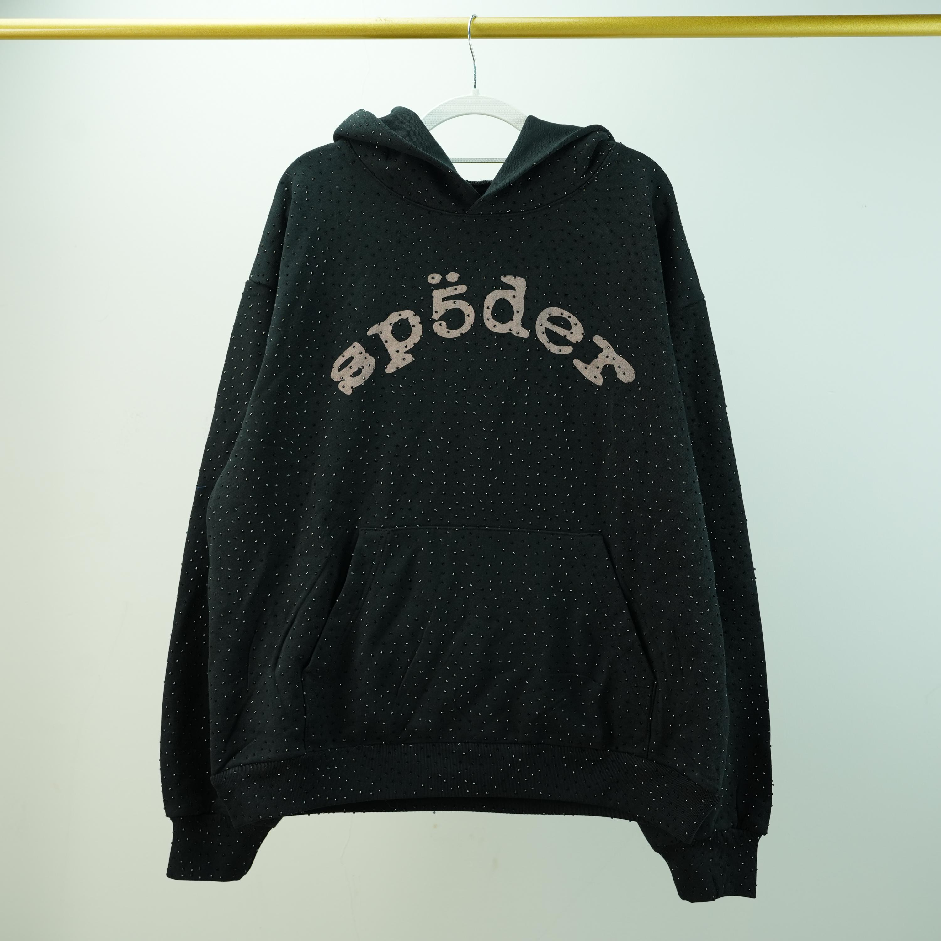 Sp5der hoodie black - Etsy 日本