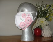 Hand Painted Face Mask Cotton Face Mask Reusable Mask Washable Mask Face Mask Fashion Mask Fashion Face Covering