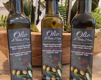 Aceite de oliva virgen extra orgánico italiano - Paquete de 3
