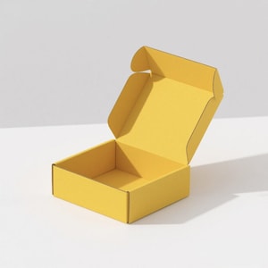 20pcs Yellow Mailer Box