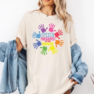 Speech Therapist Shirt, Pediatric SLP T-Shirt, Speech Therapy Tee, Preschool SLP Shirt, Gift for Speech Language Pathologist, SLP Graduation