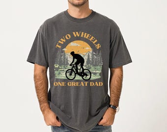 Mountainbike Dad T-Shirt: Vatertags Radsportler Geschenk