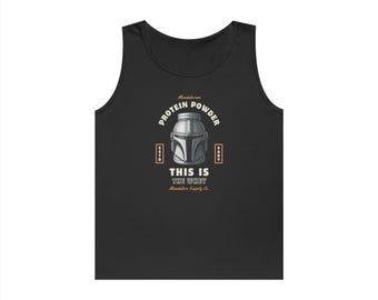 Mandalorian Protein Powder Tank Top