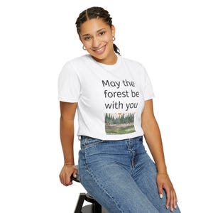 Forest Vibes Unisex T-Shirt | Nature Lover Gift, Eco-Friendly Tee, Outdoor Adventure, Casual Wear, Earth Day Tee