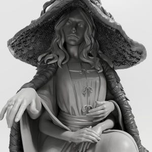 Elden Ring Ranni the Witch Figurine, Elden Ring Gift, Gamer Gifts / SLA 3d print  Version (V1/V2)