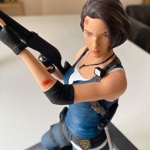 Jill Valentine Resident evil  figure/Statue ,Pla/Sla/3D Printed ,Painted,action figure,collectibles