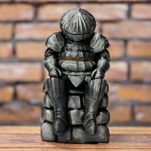 Dark Souls figure, Onion knight Statue, Siegmeyer of Catarina figure / SLA 3d print,Unpainted