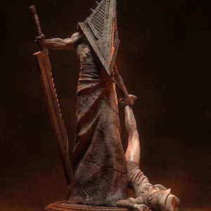 Pyramid Head - Silent Hill figure/Statue ,Pla/Sla/3D Printed ,Painted,action figure,collectibles
