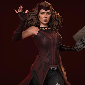 Wanda - Scarlet Witch figure/Statue ,Pla/Sla/3D Printed ,Painted,action figure,collectibles