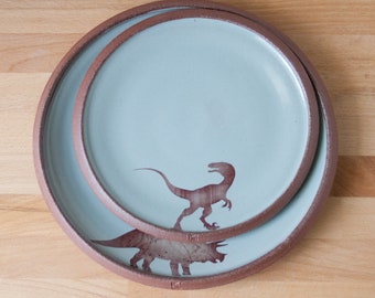 Dinnerware Set A - Dinner Plate and Side Plate