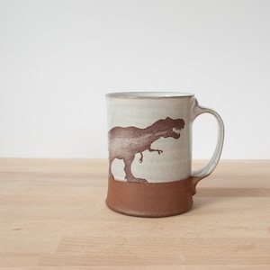 T-Rex Mug white image 1