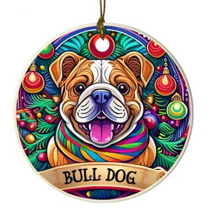 Bull Dog Ornament