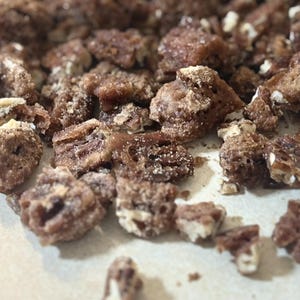 Cinnamon Sugar Roasted Pecans