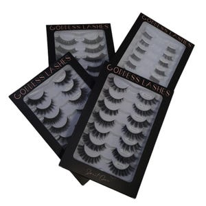 Sweet One Goddess Strip Eyelashes Multipack - Glue Included