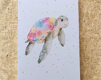 Greetings Card - Turtle