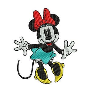 Arms Open Mickey Mouse Machine Embroidery Design, Mickey & Friends Character Embroidery Pattern, Mickey Mouse Embroidery, Disney Design